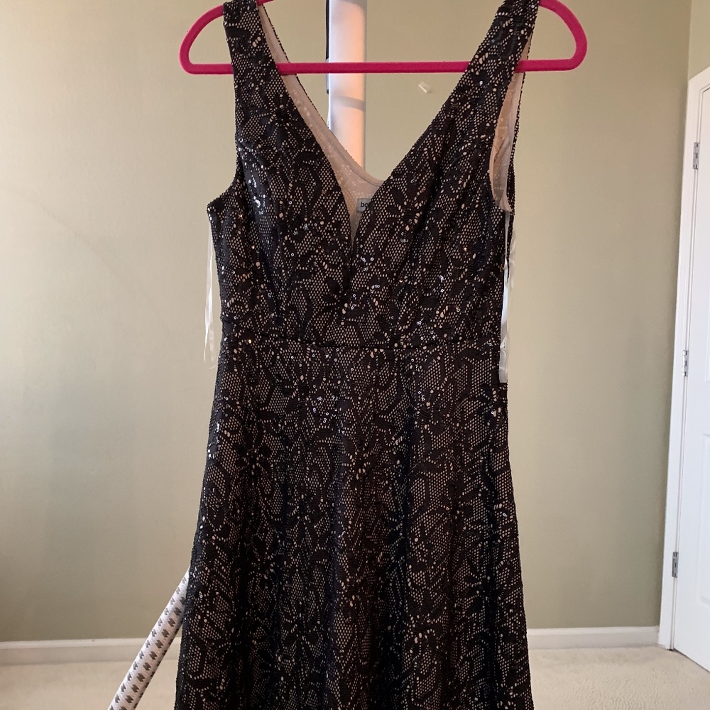 Deep V Neck Dress